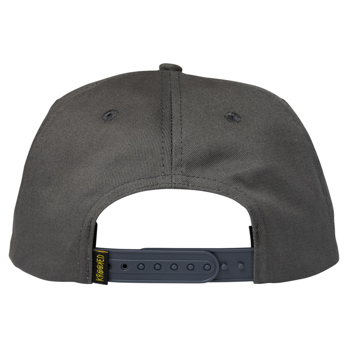 Krooked Skateboards Hat Handy Snapback Charcoal | eBay