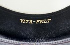 Stetson Black Fedora Hat Size 7 1/8 Vita-Felt 3x Beaver Fur w/ Original Box — photo 9
