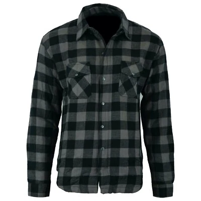 Aramidfaser Hemd für Harley Motorrad Fahrer Biker Motorrad Lumber Jacke Gr-S-5XL - Bild 1 von 2