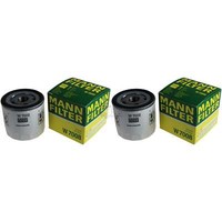2X Original Mann-Filter ÖLfilter Oelfilter W 7008 Oil Filter
