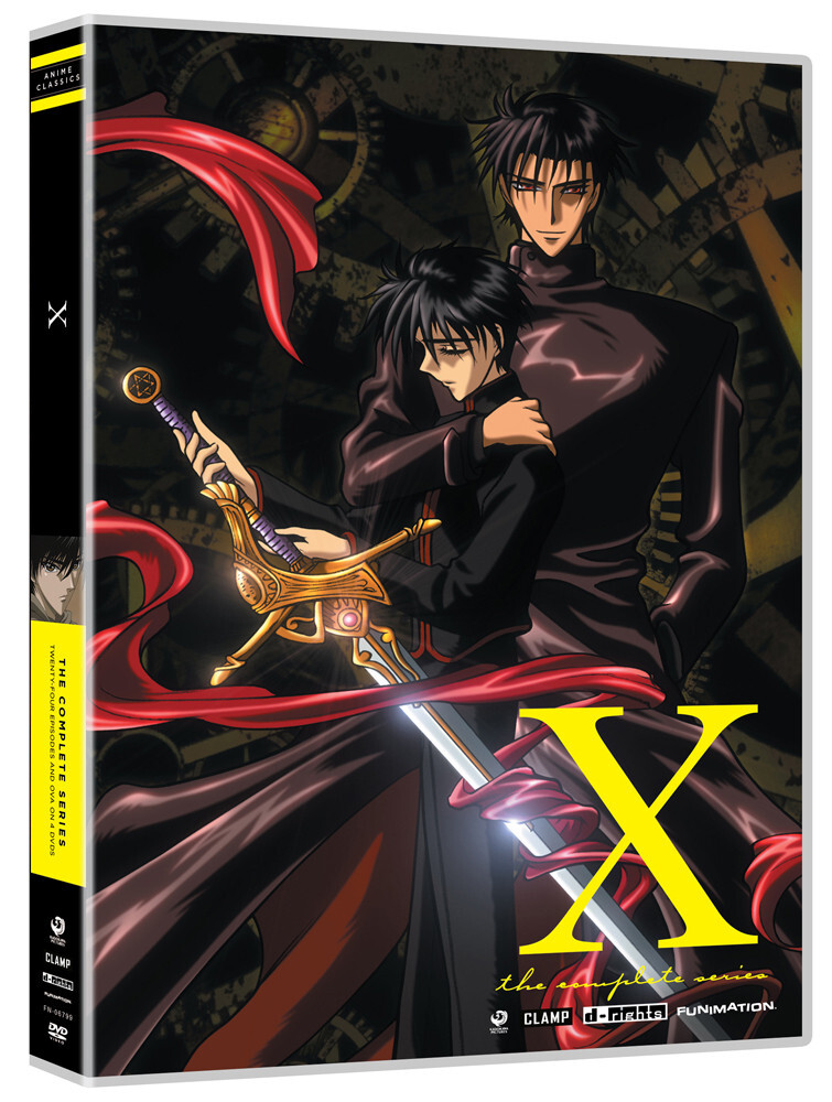 アニメDVD　X (エックス) BOX 付き　全12巻セット　CLAMP X TV Series Complete Collection DVD Boxed Set (Eps #0-24) (Out of