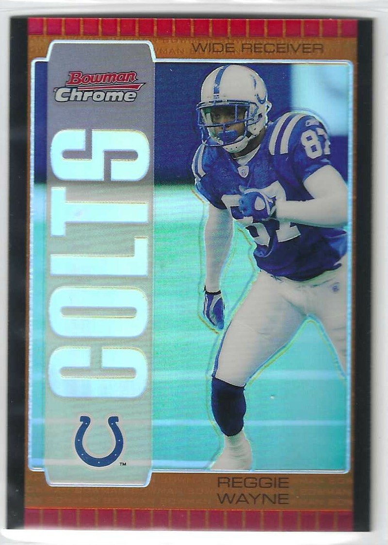 2005 Bowman Chrome Football Base and Parallels Complete Your Collection