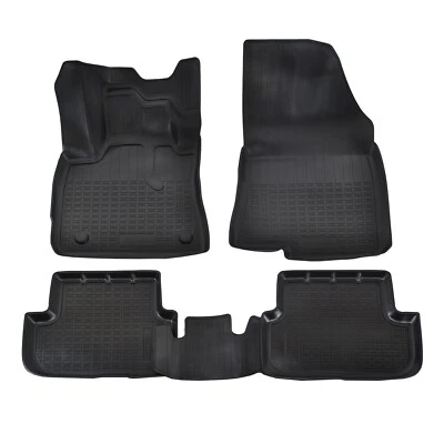 Tapis De Sol Caoutchouc 3D À Bords Hauts Pour Dacia Sandero 3 Depuis 2020 - Photo 1/4