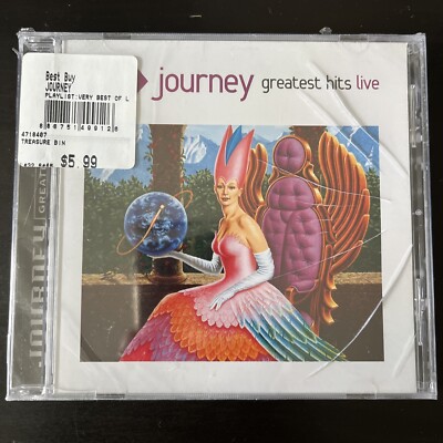 Journey - Playlist: Greatest Hits Live [New CD] Cracked Case