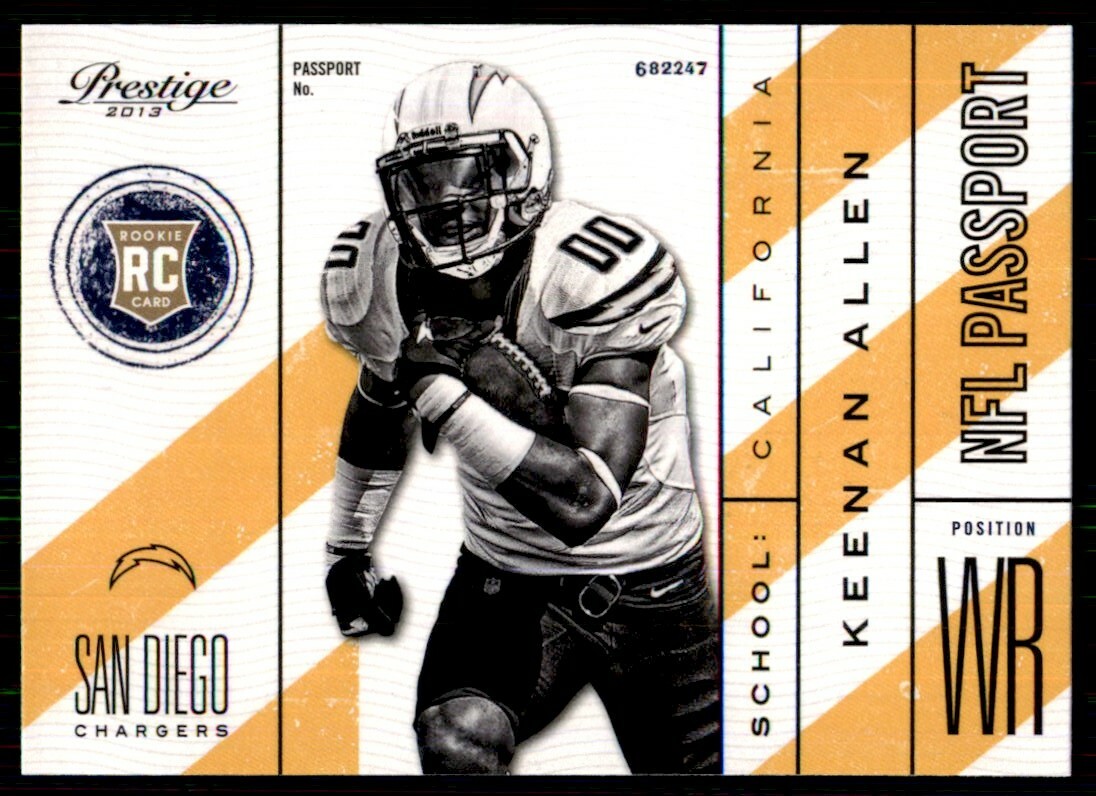 2013 Panini Prestige NFL Passport Keenan Allen San Diego Chargers #7