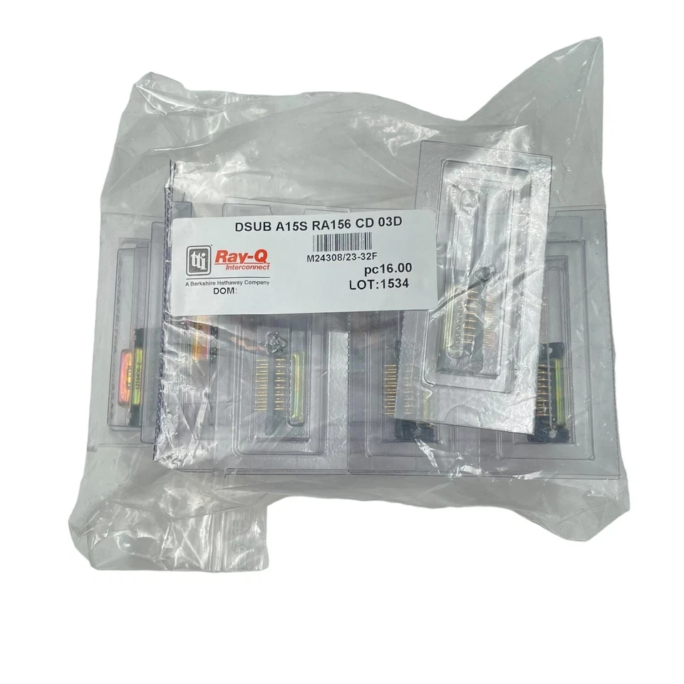 [15 Pcs] AMP M24308/23-32F D-Sub Connector - Image 2 of 4