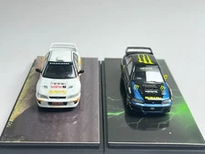 1:64 Fine works64 FW Subaru WRC Rally Champion Alloy Car Model