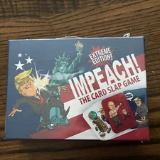 Impeach The Card Slap Game Extreme Edition Donald Trump NEW SEALED BOX.