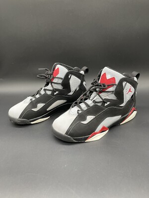 Nike Air Jordan True Flight Black Varsity Red Wolf Gray  display picture 2