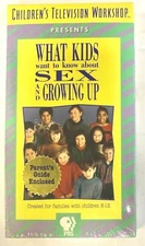 What Kids Want to Know About Sex & Growing Up 1992, VHS NEW SEALED- EDUCATIONAL