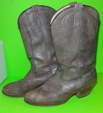 ACME DINGO COWBOY WESTERN Marbled Gray BOOTS 8D 7705 USA Made