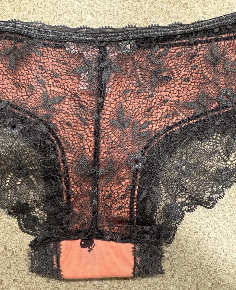¡Bragas Playboy Playmate para mujer/niña!🥵💯🔥¡Hipster de encaje! PEQUEÑO!!😊😊💕 Foto 4 de 4