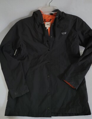 Vans Thanks Coach Long MTE Women s Jacket Sz Medium Black 