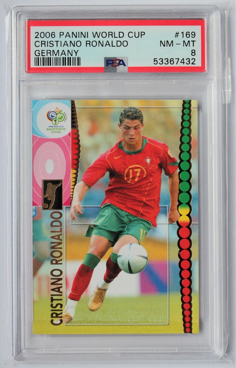 2006 WORLD CUP #169 クリスティアーノ・ロナウド PSA8 2006 WORLD CUP #169 クリスティアーノ・ロナウド PSA8