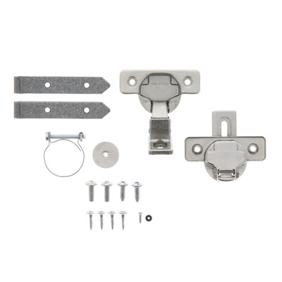 Kit De 10 Tazas Con Bisagra Curva De 165 Grados Y Puerta De Armario De 35 Mm
