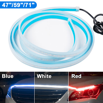 For Toyota Car LED Hood Light Strip Scan Start Up Dynamic Daytime Running Light