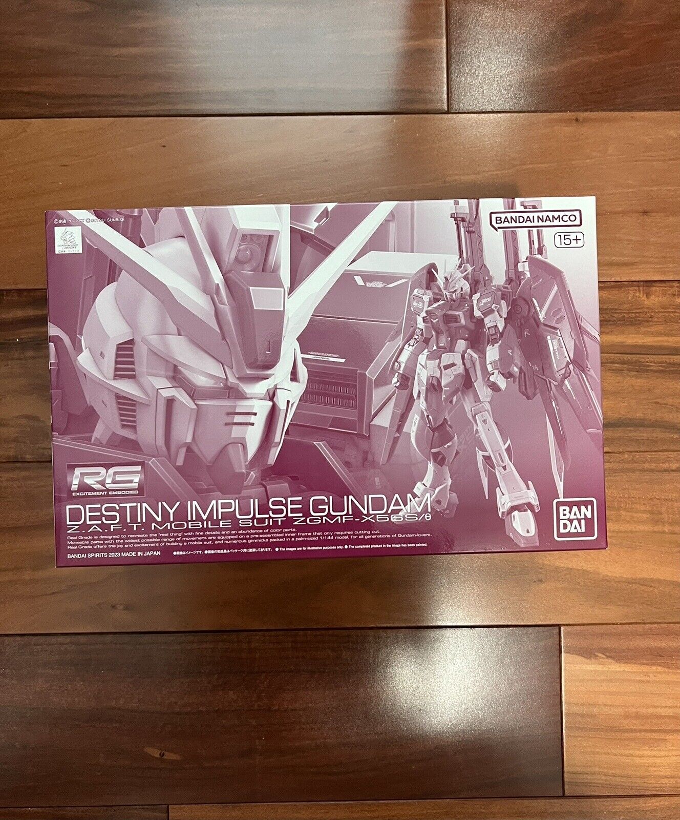 RG 1/144 Destiny Impulse Gundam Model Kit P-Bandai limited