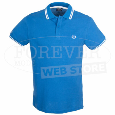 Männer Polo Baci & Abbracci mit Logo Vorne Auf Hals Und Auf Hülle Art.