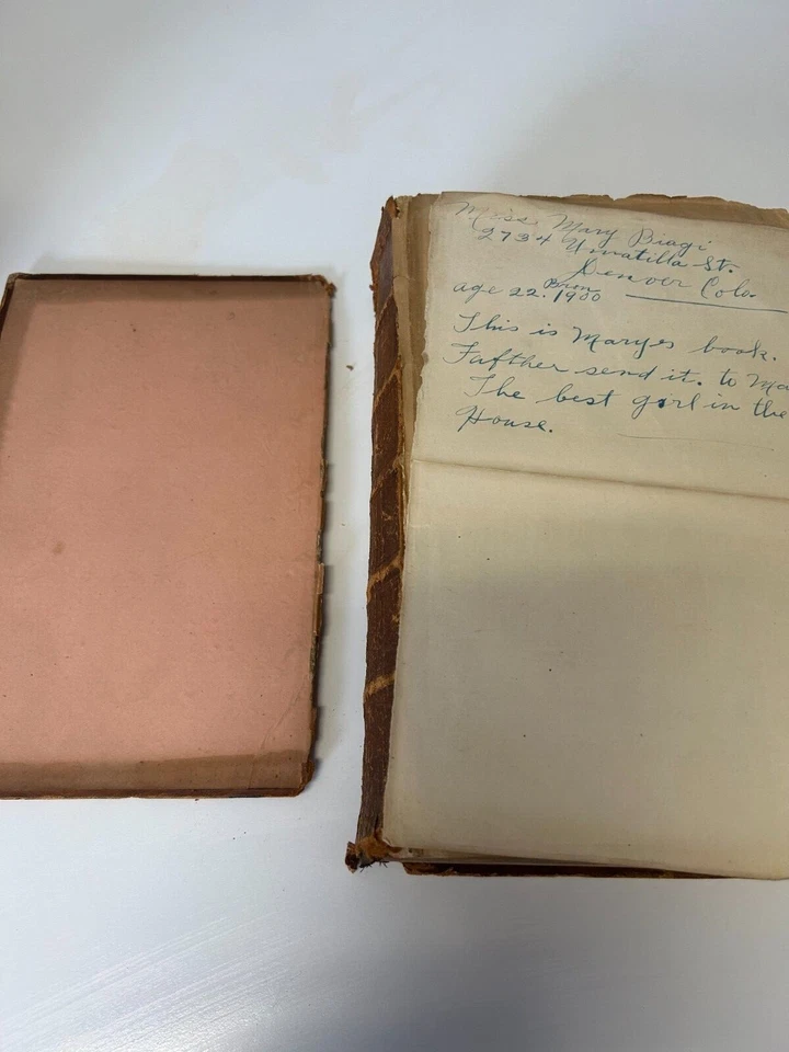 Biagi, Pellegine, and Kirk Families 1861 Bible- Great History! - Image 3 of 4