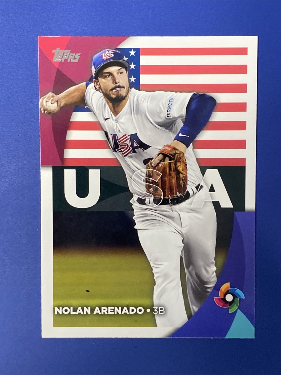 2023 Topps Series 2 Nolan Arenado World Baseball Classic United