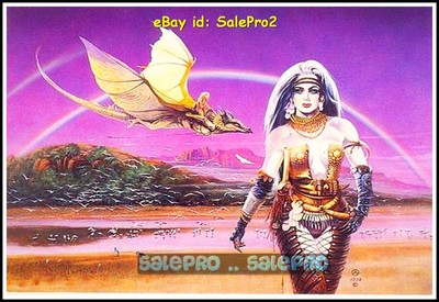FPG ANGELS AND AMAZONS 1994 CHRIS ARCHILLEOS SERIE TWO 2 SAMPLE PROMO CARD #NNO