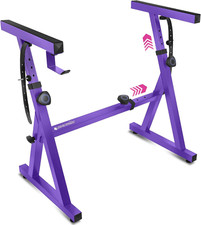 Piano Keyboard Stand - Z Style Adjustable and Portable Heavy Duty Music Stand fo