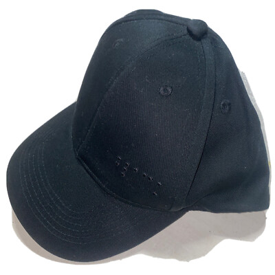 2BB Two Blind Brothers Black Baseball Cap Braille hat  black  Adjustable