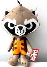 Large 12 inch Marvel Rocket Raccoon Plush Toy NWT Official