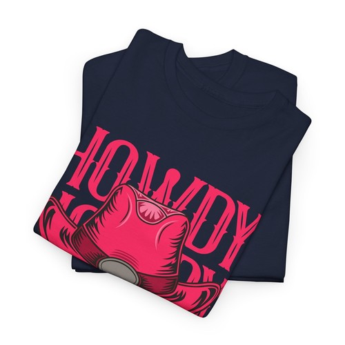 Western Country Rodeo Southern Texas Cowboy Cowgirl | Howdy T-Shirt - Picture 10 of 15