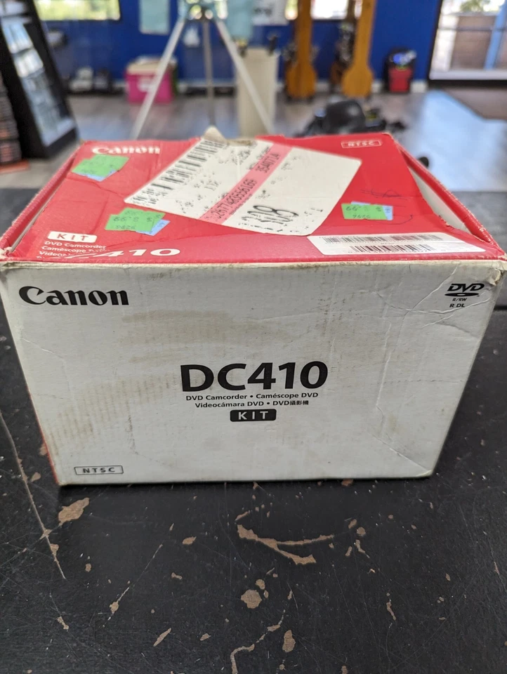 CANON DC410 41X ADVANCED ZOOM TESTED NOT READING DISCS FOR PARTS - Image 4 of 4