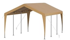 10' X 20' Portable Heavy Duty Canopy Garage Tent Carport Car Shelter Steel Frame