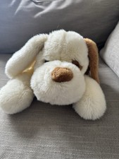 Animal Alley Plush Dog Large White Brown Puppy Toys R Us Stuffed Animal 20 Soft