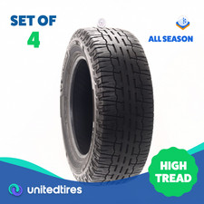 Set Of 4 Used Lt 28560r20 Michelin Defender Ltx Platinum - 10.5-11.532