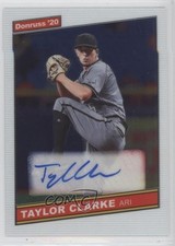 2020 Panini Donruss Optic '20 Retro 1986 Signatures Taylor Clarke Auto 0u1n
