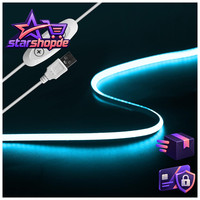 LED Streifen 2M Eisblau Dimmbar 960 Leds CRI90+ Flexibel FüR TV