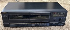 Vintage AIWA AD-WX505 Double Cassette Deck, Original Box, Super Clean