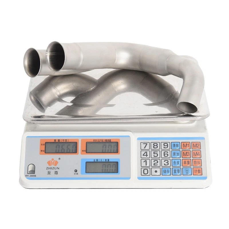 Tubo de acero tubo medio conexión escape para Ducati Scrambler 800 Icon 2023-2025 Foto 2 de 4