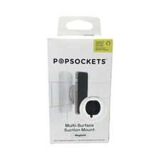 PopSockets Multi-Surface Suction Mount Magsafe - Metallic Black