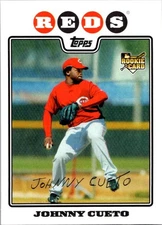 Johnny Cueto 2011 Topps #60YOT-57 Cincinnati Reds