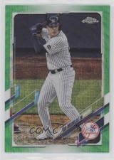 2021 Topps Chrome Green Wave Refractor 46/99 Gio Urshela #220 0b43