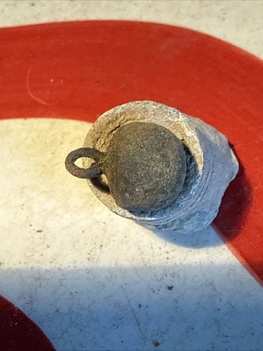 Dug Civil War 💥 🇺🇸 💣 Small Zouave Ball Button