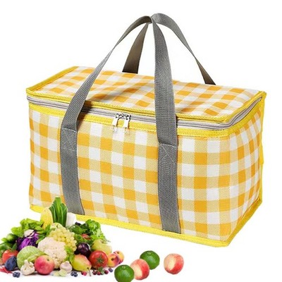 Bolsa térmica para picnic con cierre superior para picnics y entregas a la playa