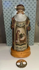 G. DeBrekht Nativity Merchant Musical #51410-2 Limited Edition Of 1200pc. 2002