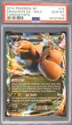2014 POKEMON XY FURIOUS FISTS #74 DRAGONITE EX PSA 10