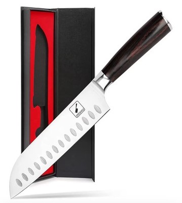 Santoku Knife - imarku 7 inch Kitchen Knife Ultra Sharp Asian Knife Japanese -