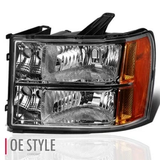 Fit 07-14 GMC Sierra 1500 OE Style Front Driving Headlight Lamp Left GM2502283