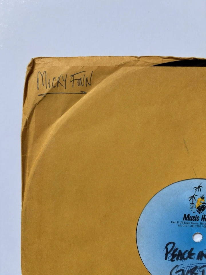 Music House Dubplate 10" Acetate - Ill Figure - In  The Ghetto (Project Dub) DnB — 第 4/4 张图片