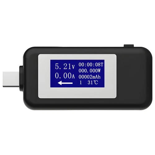 USB C Power Meter Digital LCD Voltage Current Load Tester Tablets Laptops & More