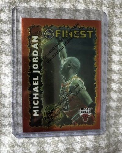 1995-96 Finest Hot Stuff #HS1 Michael Jordan Vintage Card 95-96 NBA