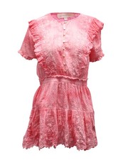 Loveshackfancy Sheldon Mini Dress In  Cotton Women Pink S